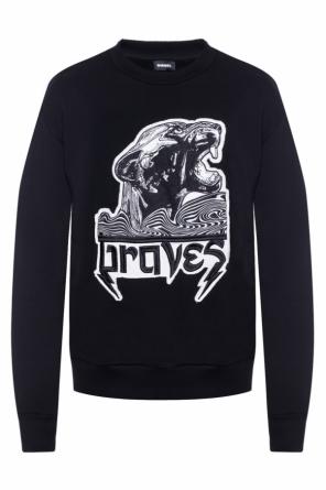 Appliquéd sweatshirt, zdjęcie 1 Appliquéd sweatshirt od Diesel